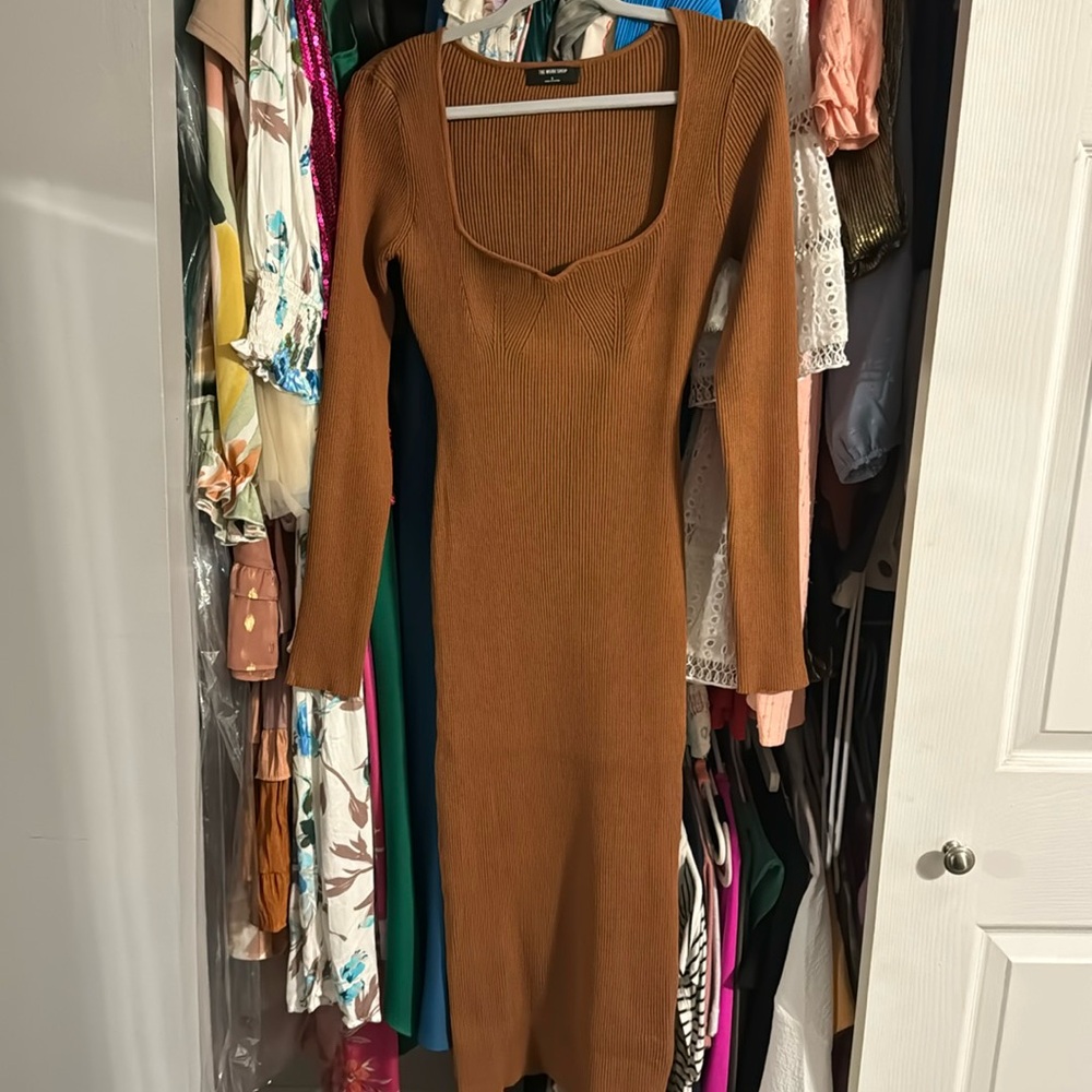 Sweater dress